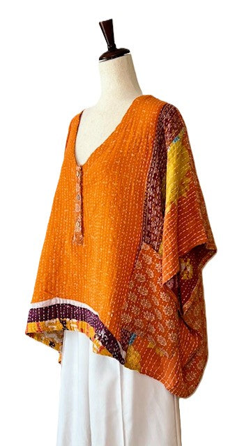 Kantha Bae Shortie Muu Has Flair (Orange)