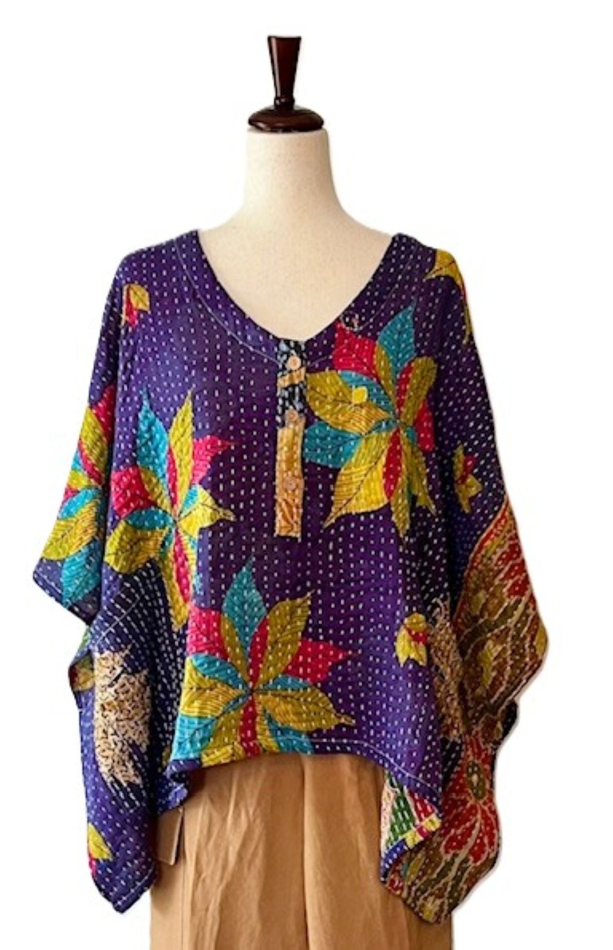 Kantha Bae Shortie Muu Has Flair (Purple)