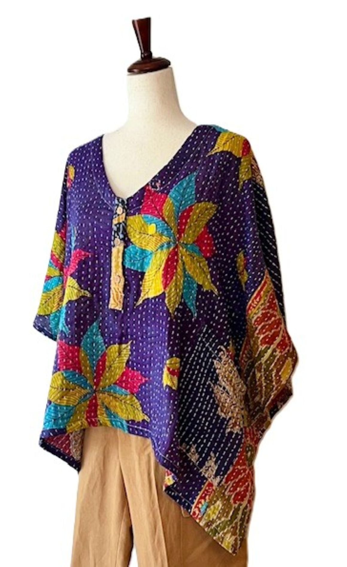 Kantha Bae Shortie Muu Has Flair (Purple)