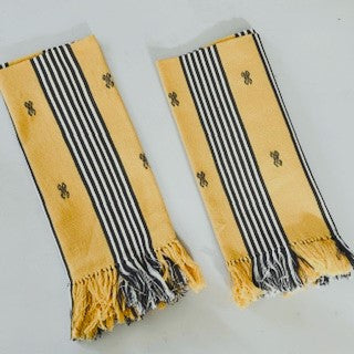 Luxe Dinner Napkins, Handwoven in San Miguel de Allende. 2 Colors