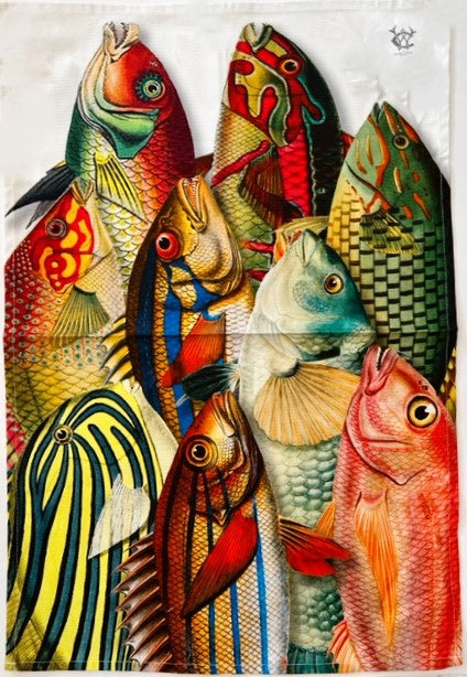 Luxury Antique Tea Towels from UK. Great Gift. (2 to a set) 7 Different Prints