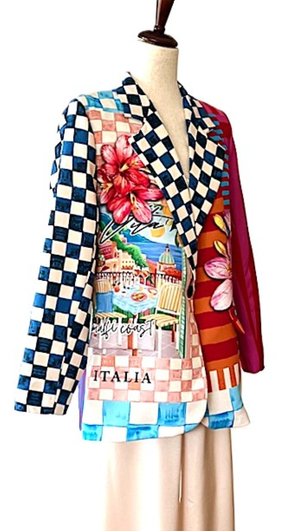 Blazer-Contemporary Italian Bellisimo Jacket. WOW