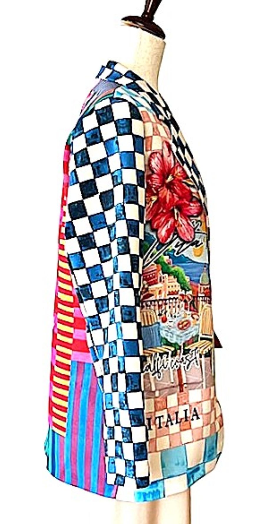 Blazer-Contemporary Italian Bellisimo Jacket. WOW