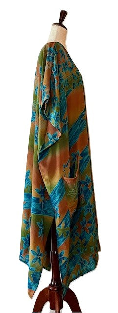 Kantha Bae Silk Solstice Kimono, The Perfect Overwear Layer (Desert)
