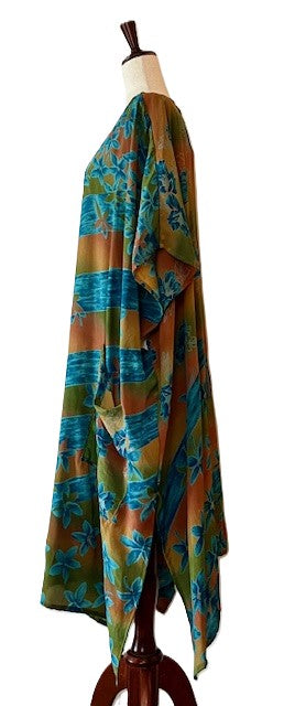 Kantha Bae Silk Solstice Kimono, The Perfect Overwear Layer (Desert)