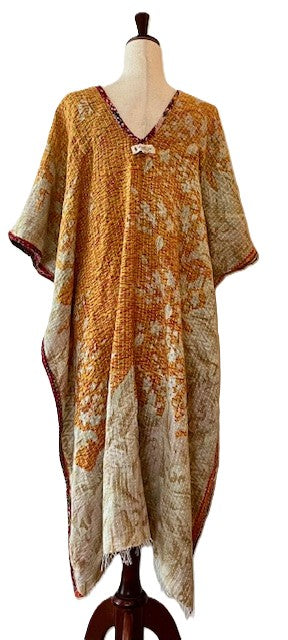 Kantha Bae Good Luck Tunic (Multi Olive)