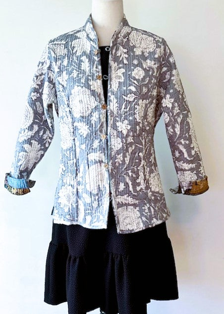 Stunning Fully Reversible Quilted Patchwork Jacket Is Seasonless