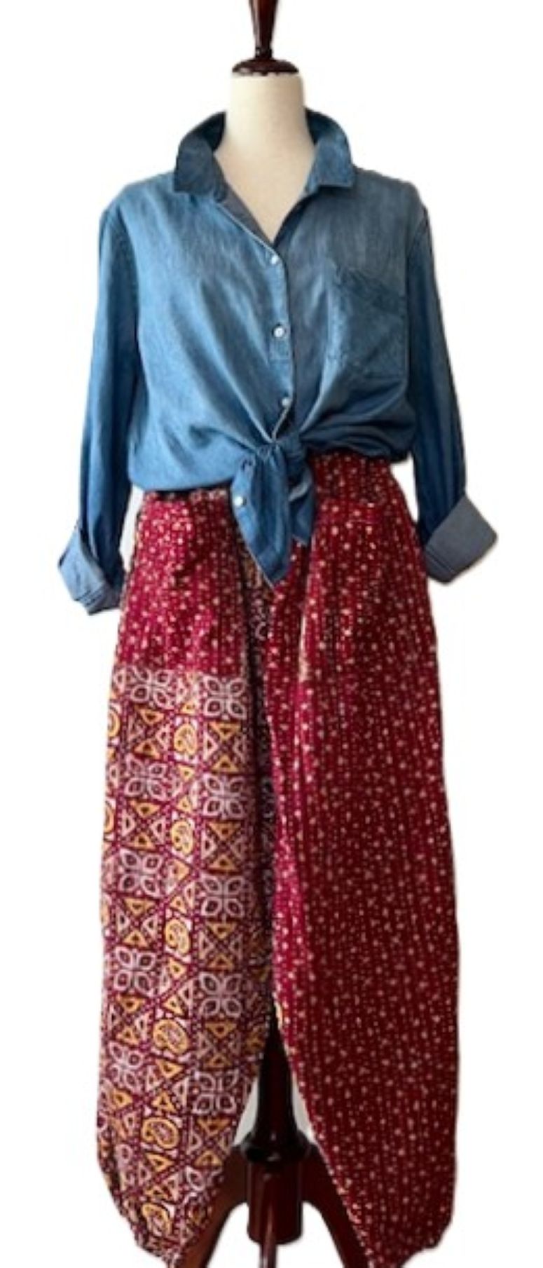Kantha Bae Cool Kantha Cotton Joggers. Best Seller (Dark)