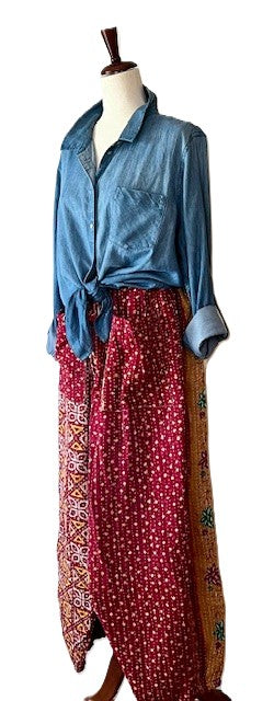 Kantha Bae Cool Kantha Cotton Joggers. Best Seller (Dark)