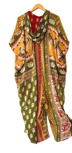 Kantha Bae Peacemaker Jumpsuit is Playful (Olive)