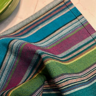 Artisan Hand Woven Guatemalan Cuadritos Placemats -Sold in Sets. Bestseller