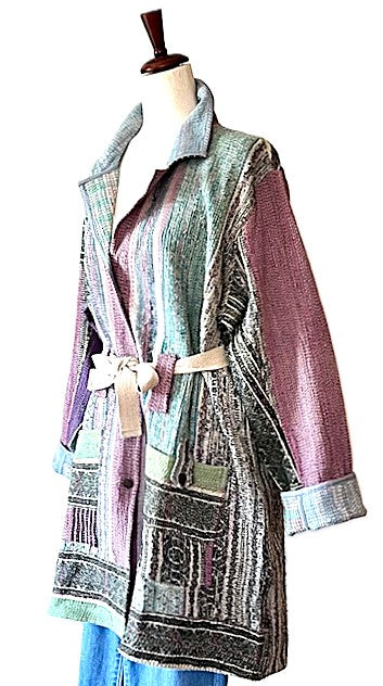 Specialty Collection: Unique Bohemian Outerwear Patchwork, Hand Embroidered. Exceptional.