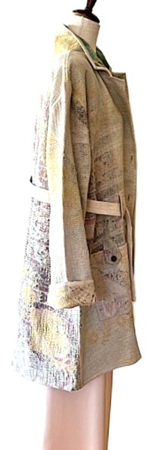 Specialty Collection: Unique Bohemian Outerwear Patchwork, Hand Embroidered. Exceptional.