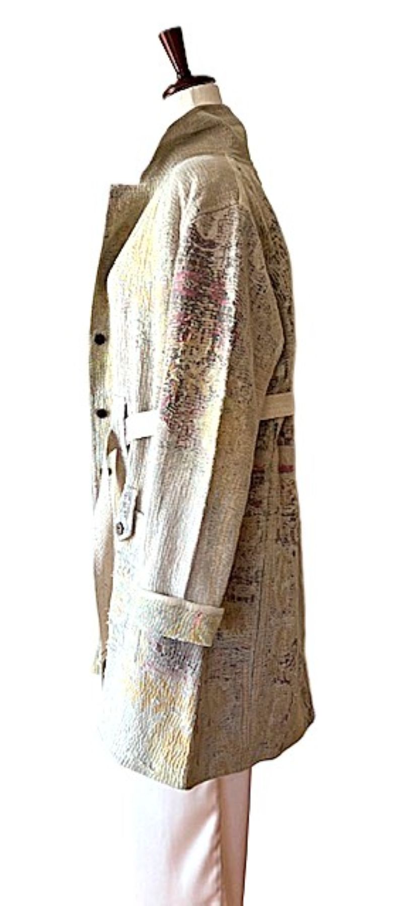 Specialty Collection: Unique Bohemian Outerwear Patchwork, Hand Embroidered. Exceptional.