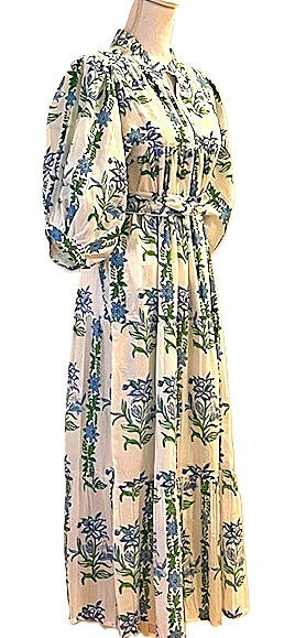 Blooming Garden Foral Maxi Dress Is Impressive. Designer Extras.
