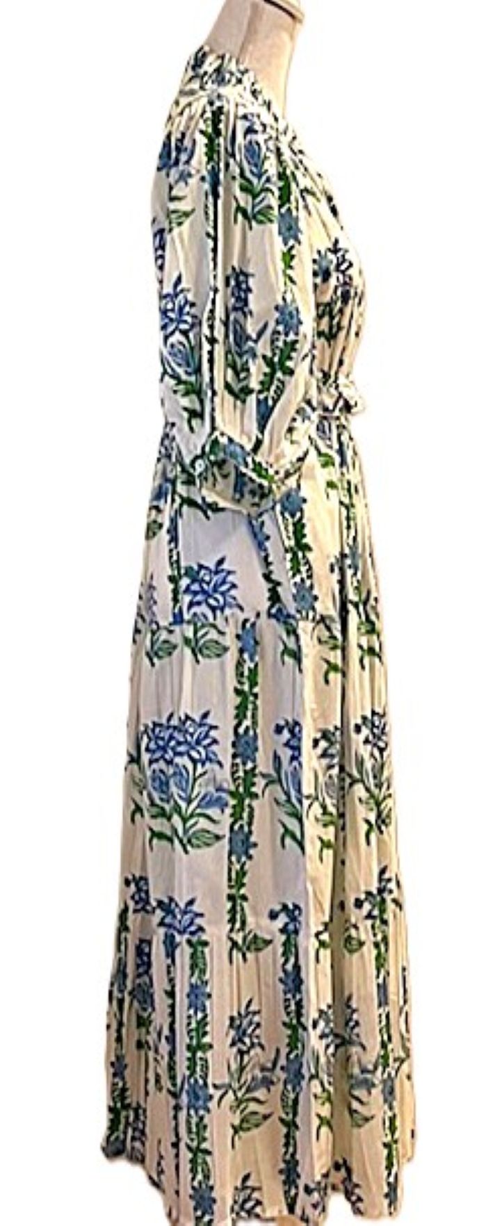 Blooming Garden Foral Maxi Dress Is Impressive. Designer Extras.