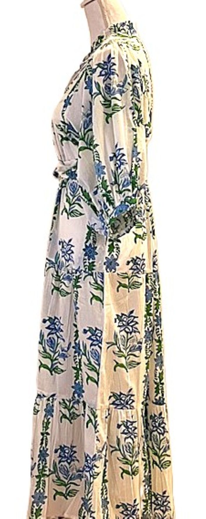 Blooming Garden Foral Maxi Dress Is Impressive. Designer Extras.