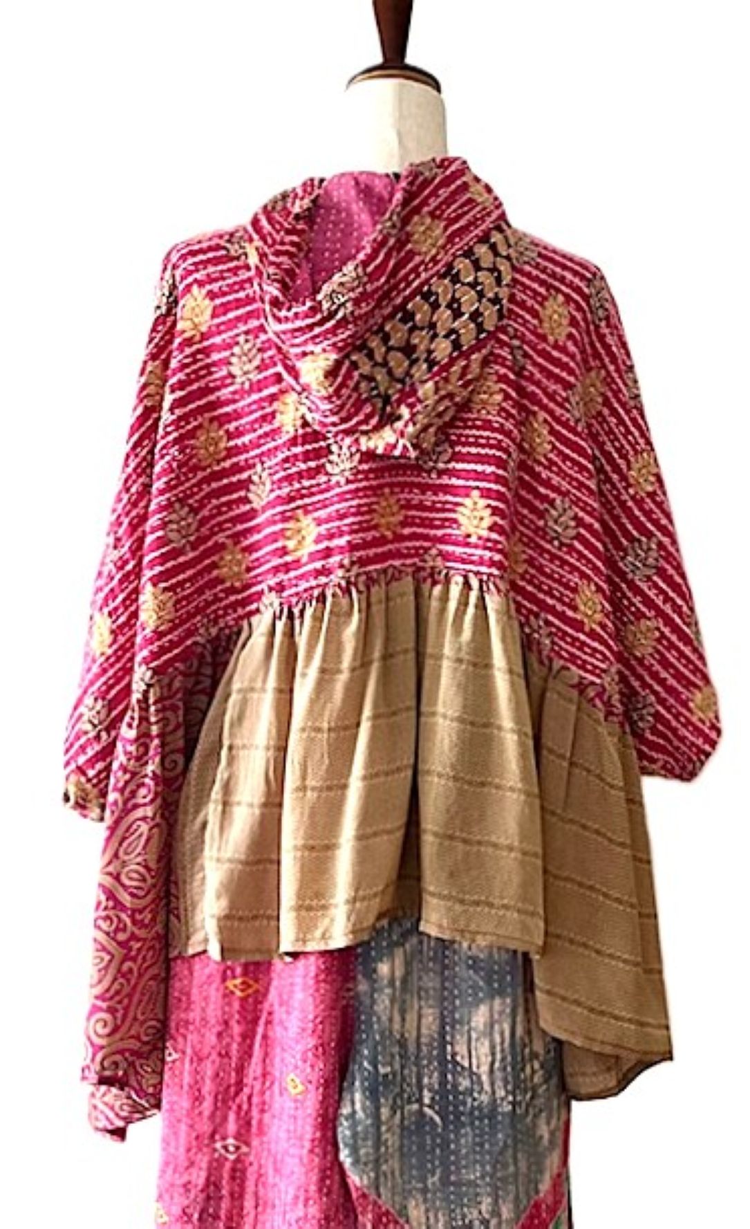 Kantha Bae Cosmic Hoodie, A New Easy Basic (Pink)
