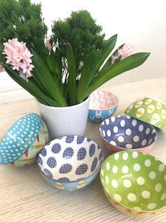 Easter Bowls In Assorted Holiday Characters. Festive and Fun