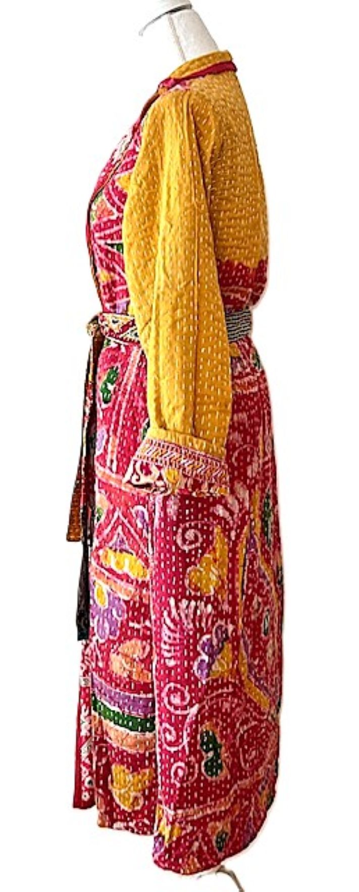 Specialty Collection: Gorgeous Patchwork Vintage Handmade Jacket Fully Reversible.