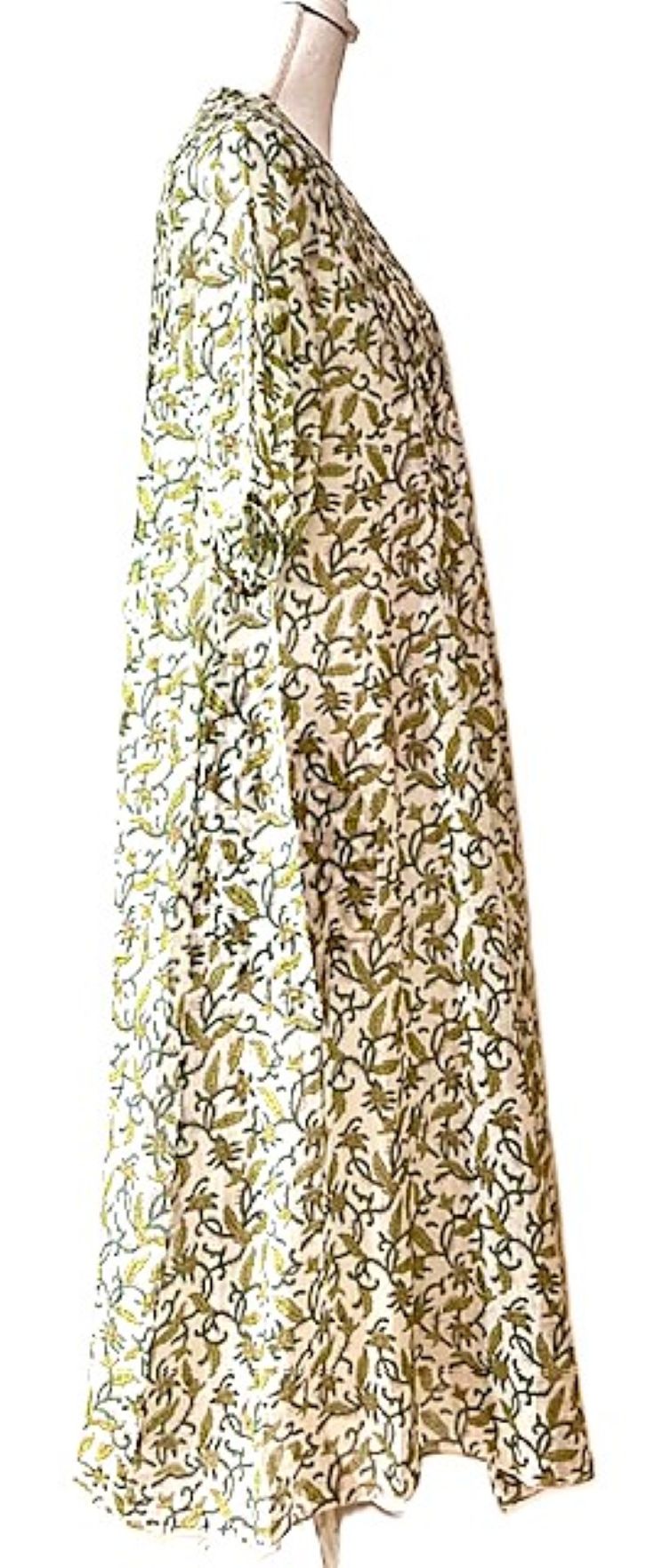 Dresses: Midi Floral Block Print Is Appealing and Comfortable.