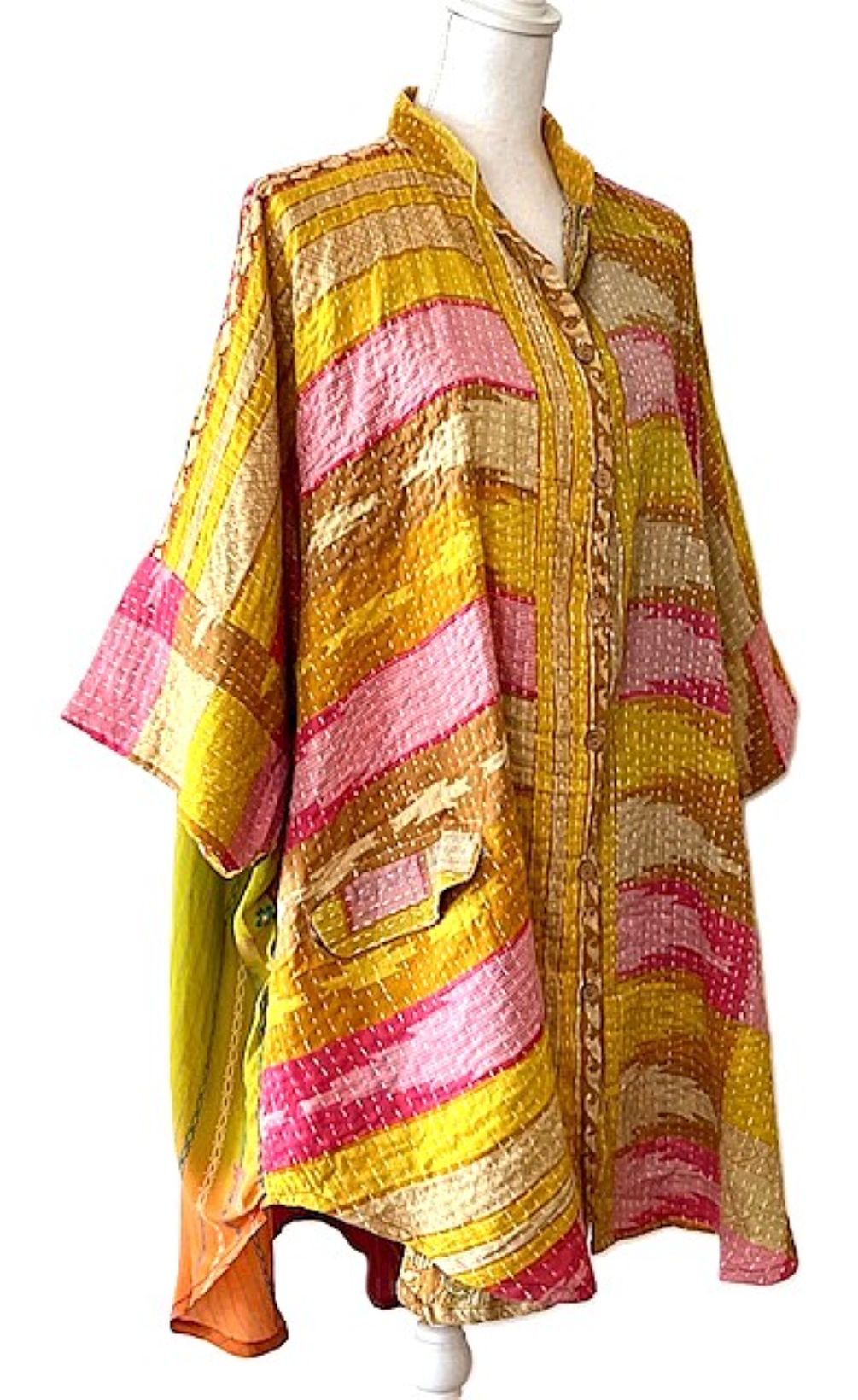 Kantha Bae Free To Be Tunic: Always A Best Seller (Stripe)