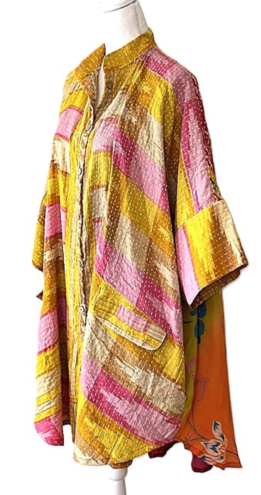 Kantha Bae Free To Be Button-Down Always A Best Seller (Stripe)