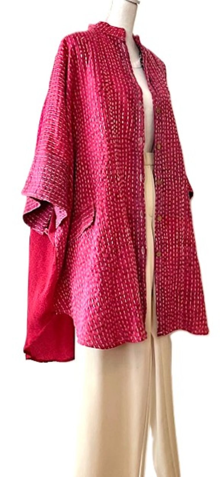 Kantha Bae Free To Be Tunic: Always A Best Seller (Fushia)