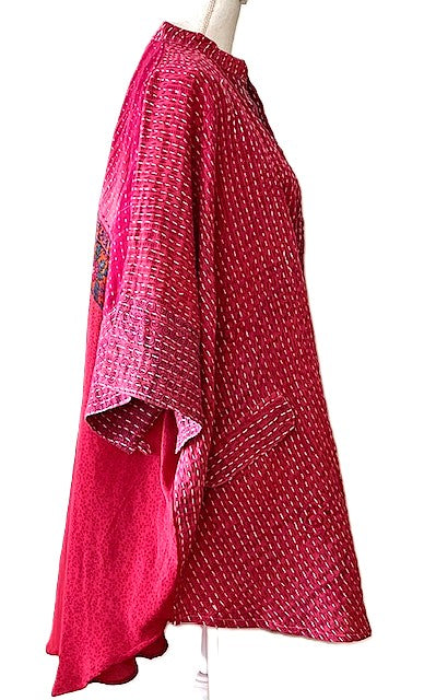 Kantha Bae Free To Be Tunic: Always A Best Seller (Fushia)