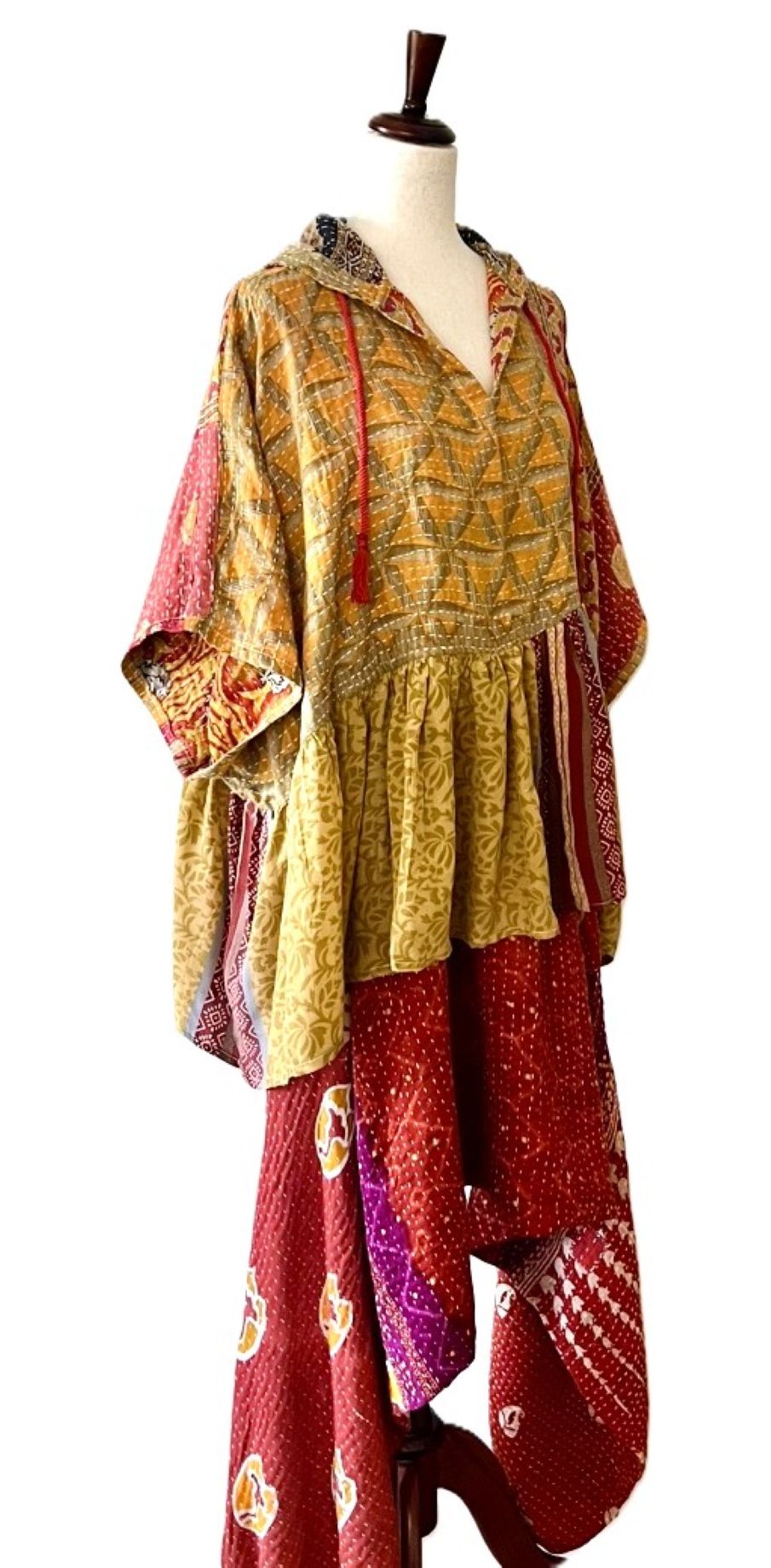 Kantha Bae Cosmos Hoodie, A New Easy Basic (Orange)