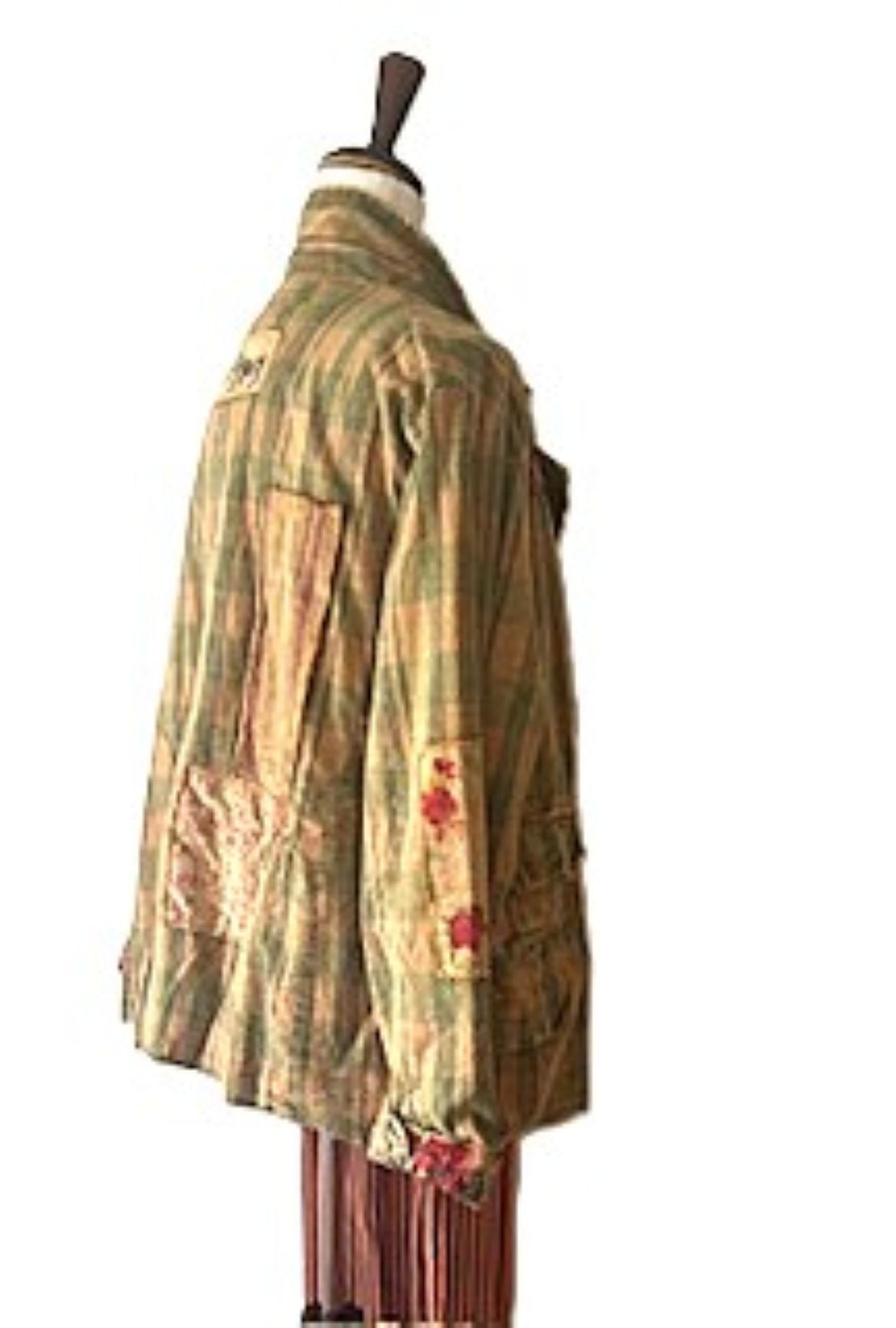 Long Sleeve Designer Rose Garden Views Jacket, The New Basic And Fully Reversible.
