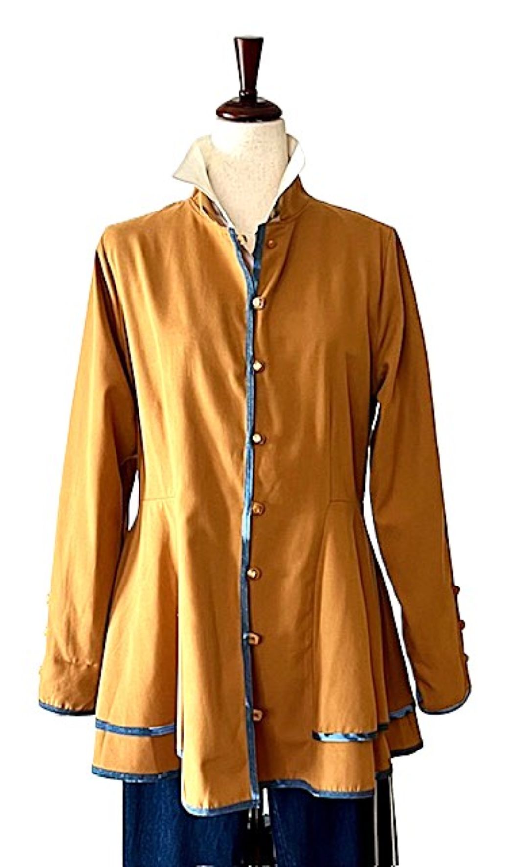 Jacket Trend Alert: Stroller Length Mustard Coat, The First of the Season.