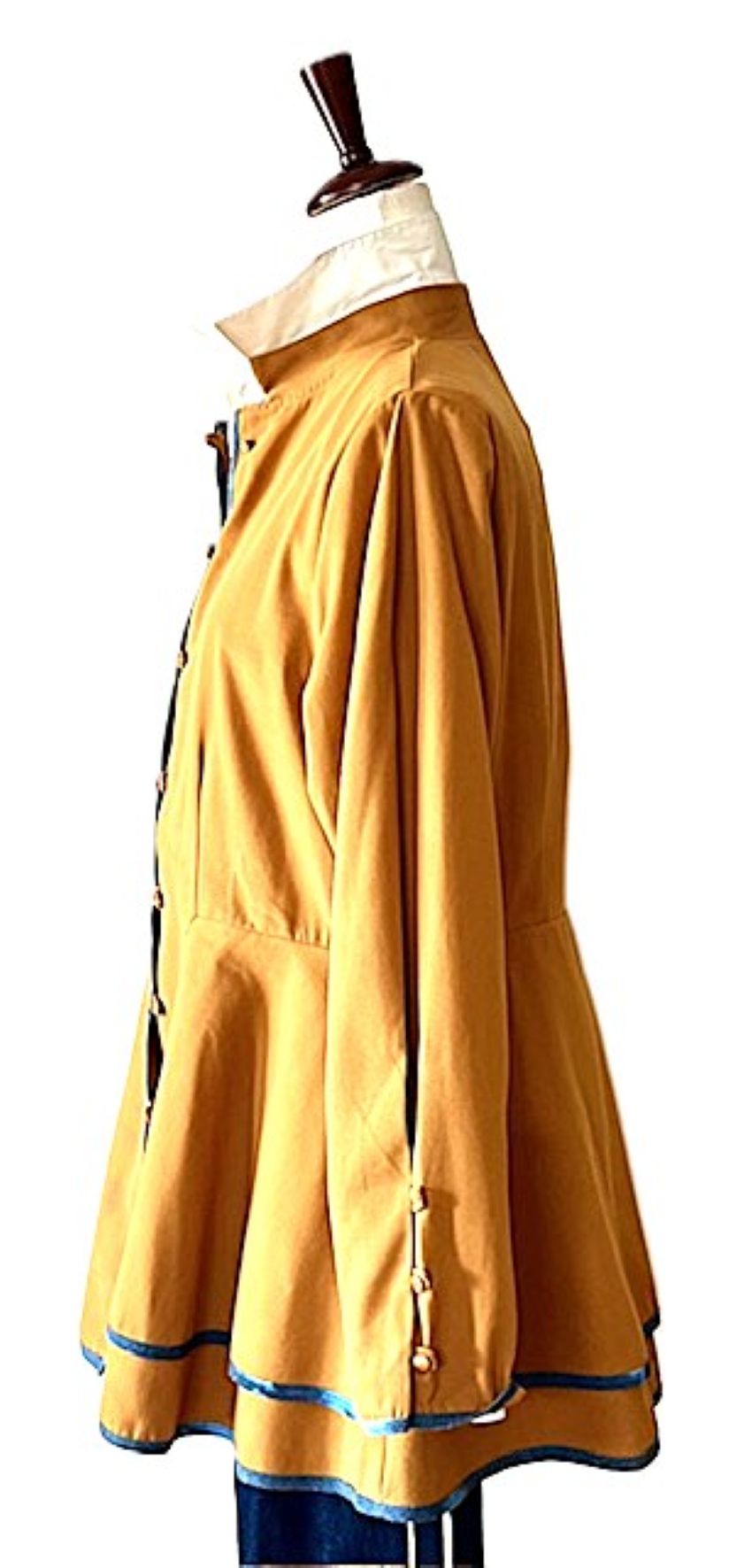 Jacket Trend Alert: Stroller Length Mustard Coat, The First of the Season.