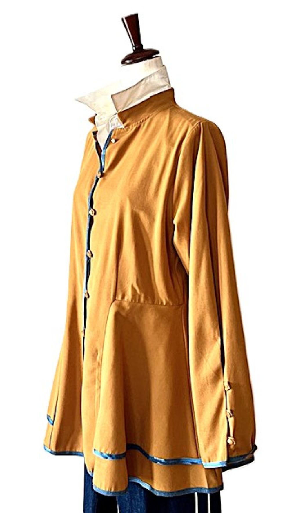 Jacket Trend Alert: Stroller Length Mustard Coat, The First of the Season.