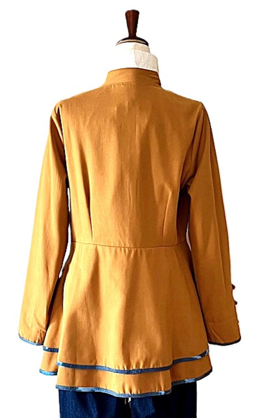 Jacket Trend Alert: Stroller Length Mustard Coat, The First of the Season.