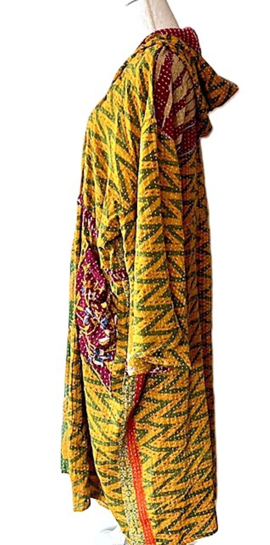 Kantha Bae Dreamweaver Hoodie Kimono Is Magical. Gold