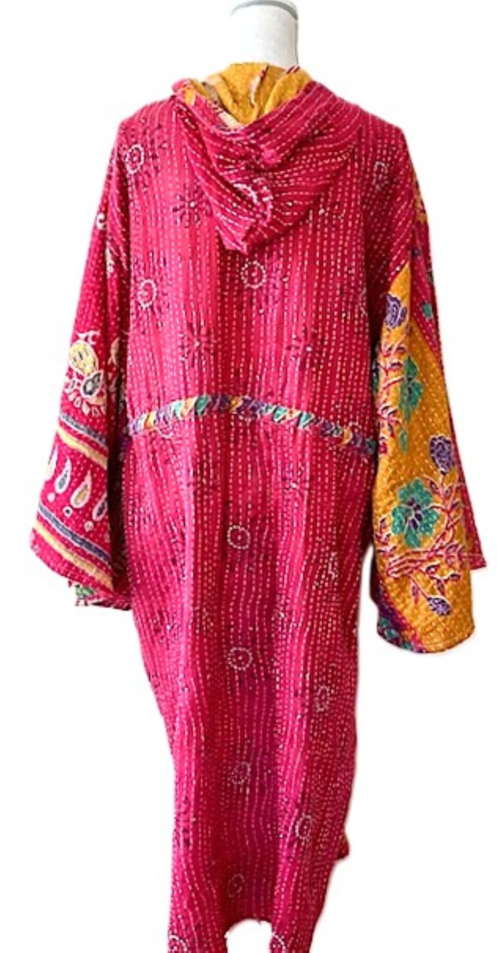 Kantha Bae Dreamweaver Hoodie Kimono Is Magical. Rose