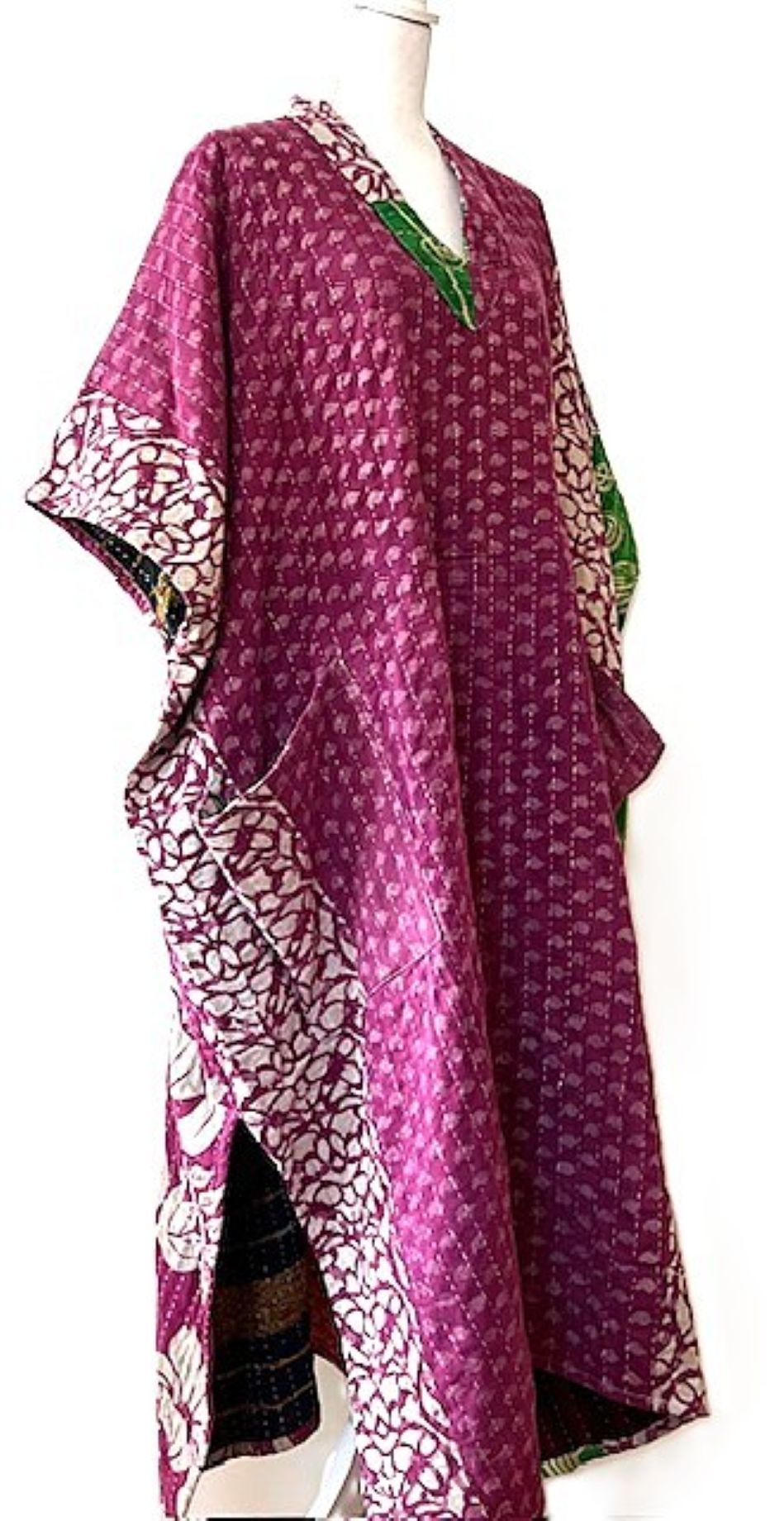 Kantha Bae Just This Muu, The Perfect Lounger For Home and Resort (Purple)
