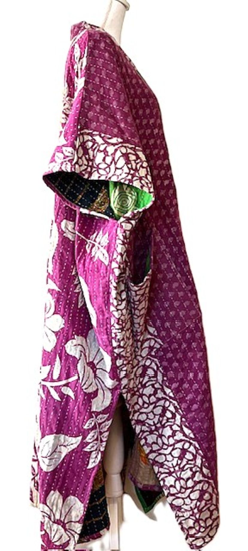 Kantha Bae Just This Muu, The Perfect Lounger For Home and Resort (Purple)