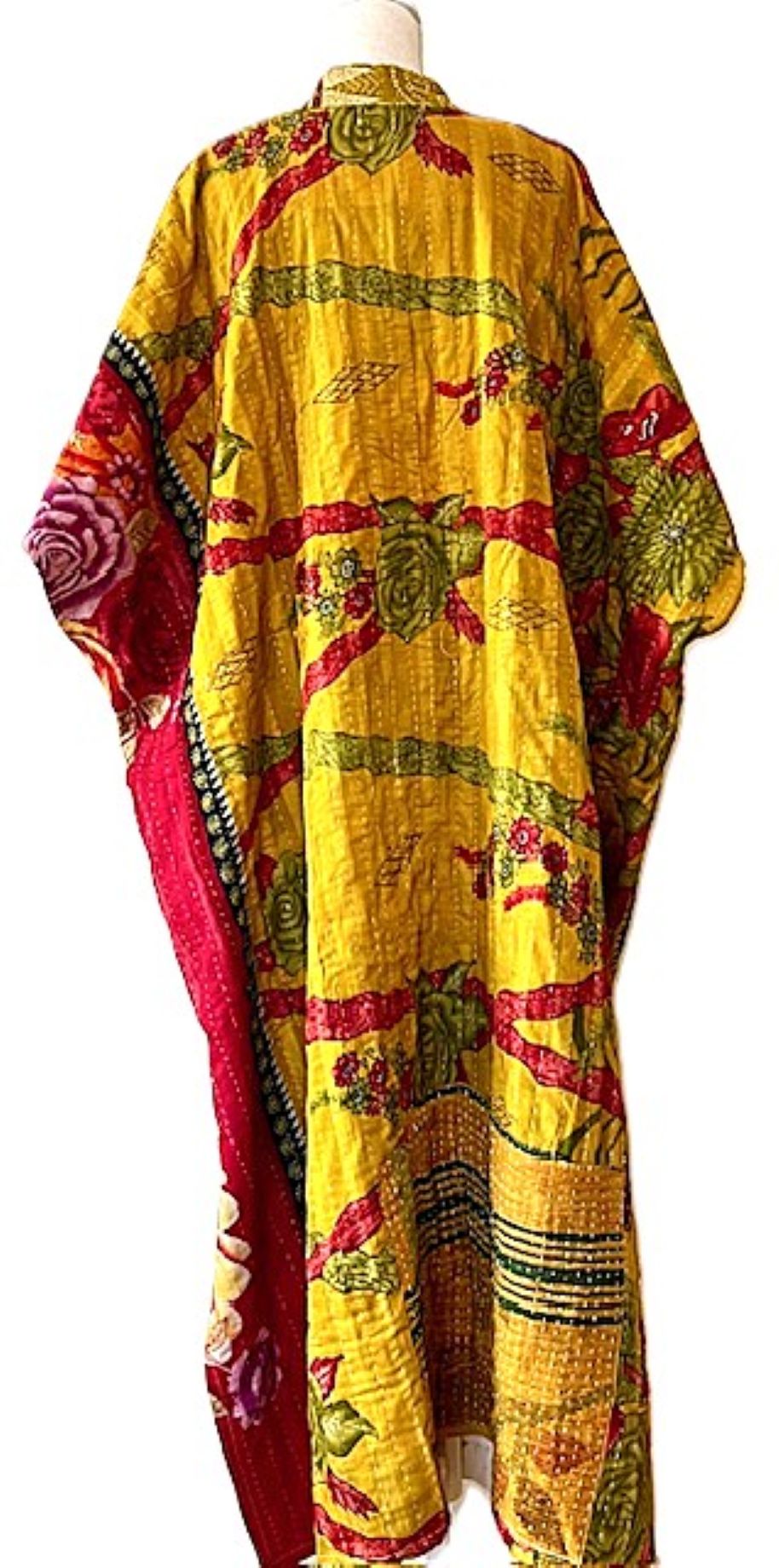 Kantha Bae Just This Muu, The Perfect Lounger For Home and Resort (Bronze and Mustard)