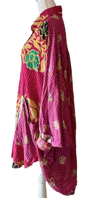 Kantha Bae Poetic Tunic is Super Stylish, (Fuchsia)