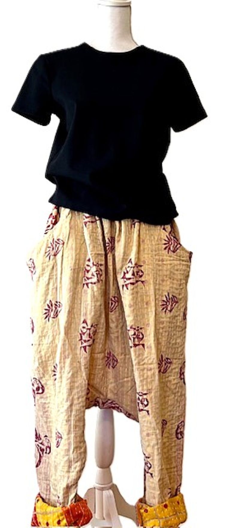 Kantha Bae Good Vibes Harem Pants. 4 Print Choices.