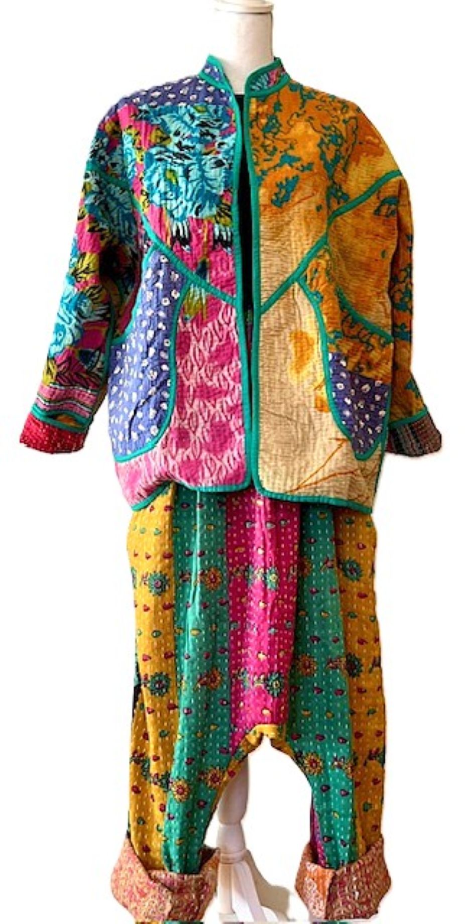 Kantha Bae Good Vibes Harem Pants. 4 Print Choices continued