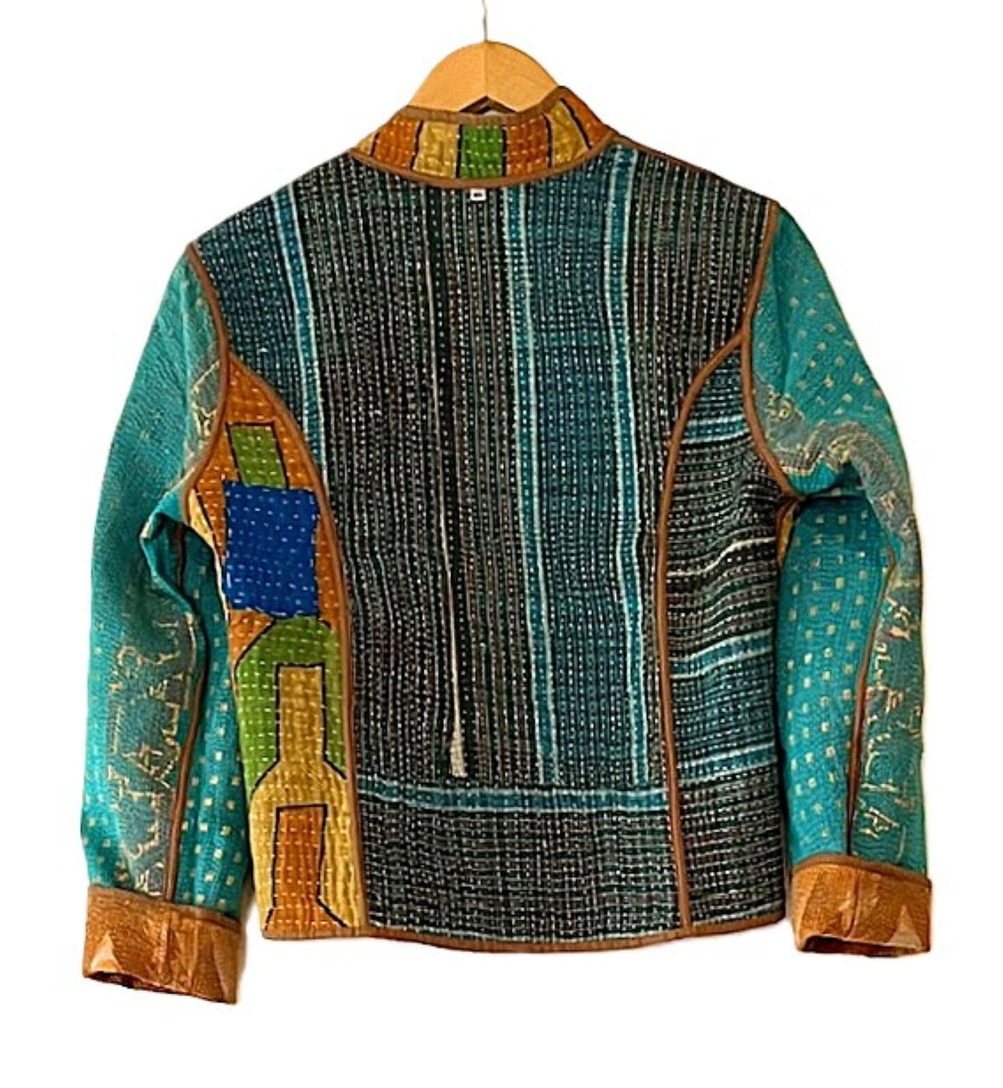 Fully Reversible Luxe Cotton Quilted Jacket. Best Seller. (Bronze)