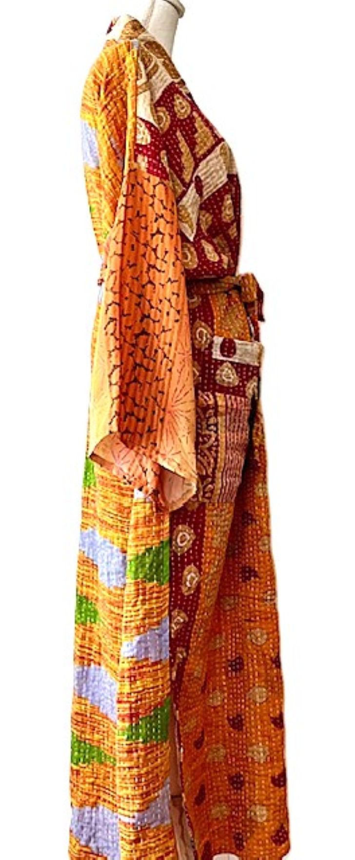 Kantha Bae Majestic Kimono Is It, Abstract (Copper)