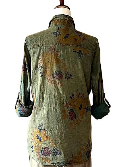 Top: The Lily Shirt Combines Euro Styling With A Vintage Appeal. Best Seller.