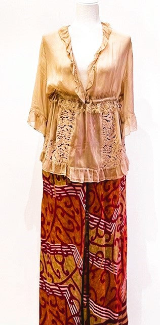 Maxi Silk Circle Skirt Offers A Comfortable Alternative. (3 Prints)