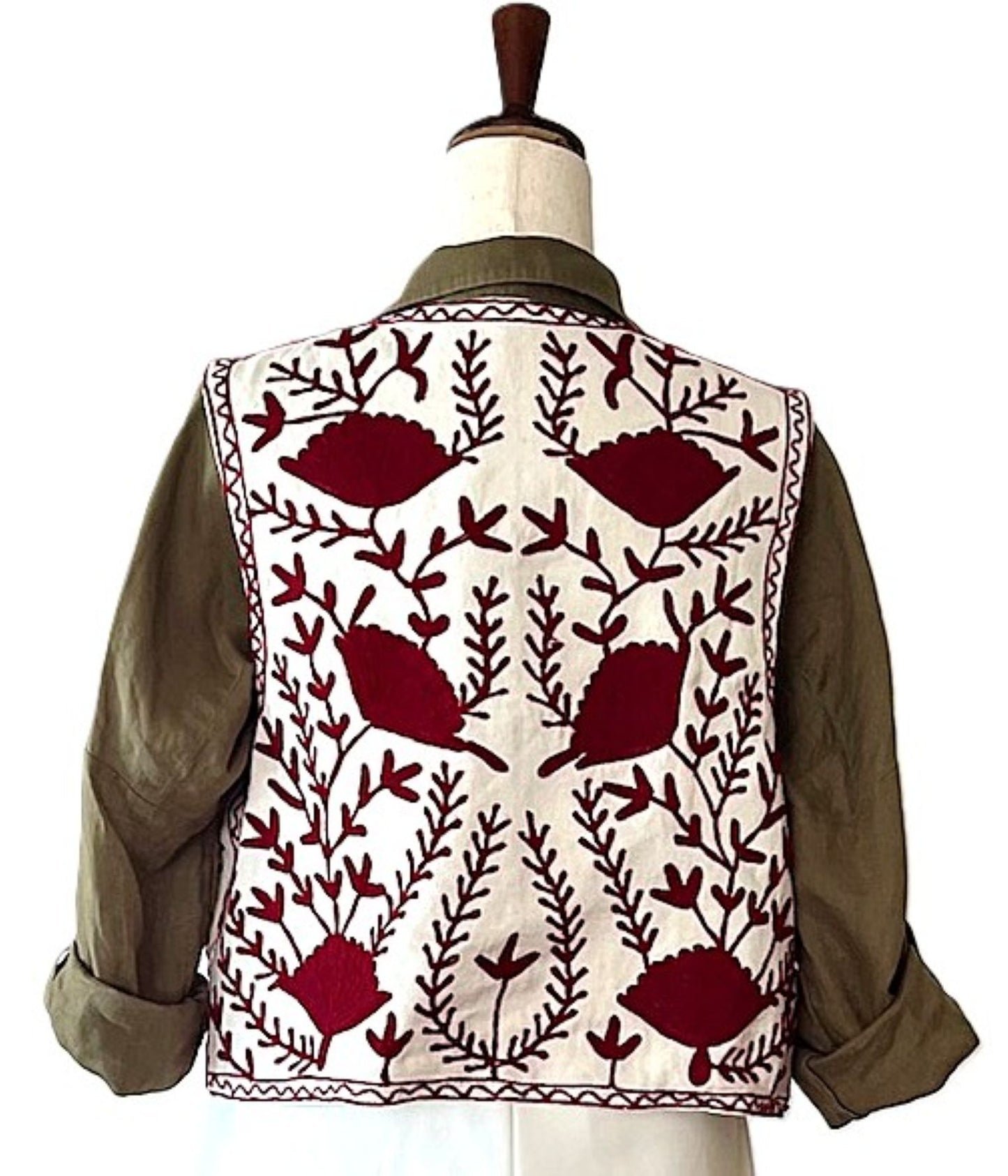 Jackets, Designer Handmade Embroidered Vest Can Elevate Your Wardrobe.