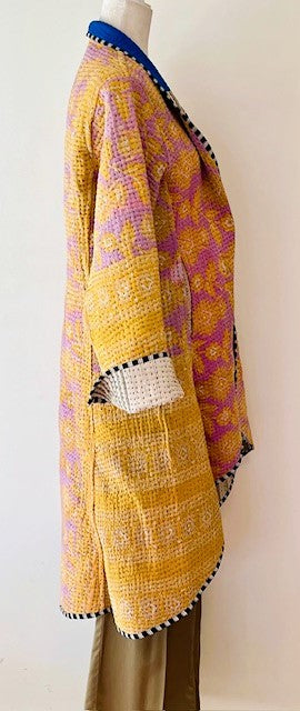 Tulip Cut Designer Waist Coat Is New and Fully Reversible.