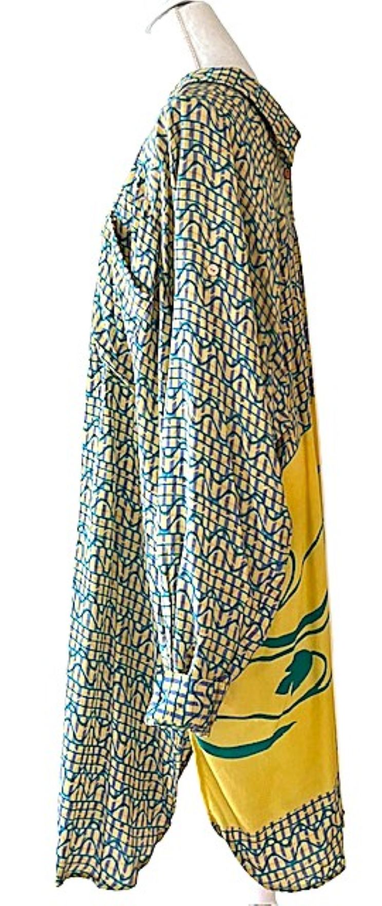 Kantha Bae Button Down Silk Dress. 3 Prints Available. NEW STYLE